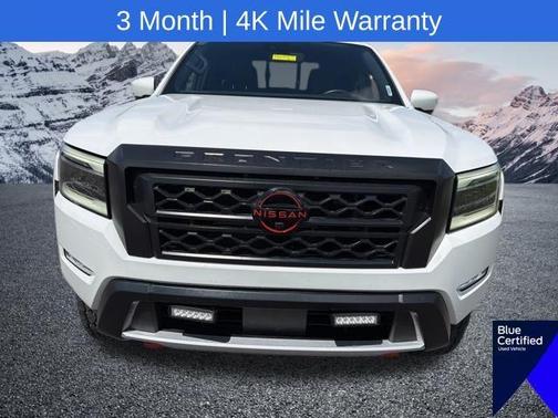 Glacier White 2023 Nissan Frontier PRO-4X