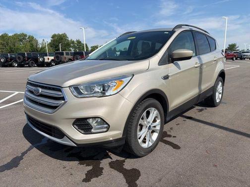 White Gold Metallic 2018 Ford Escape SEL