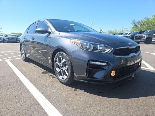 Gray 2021 Kia Forte LXS