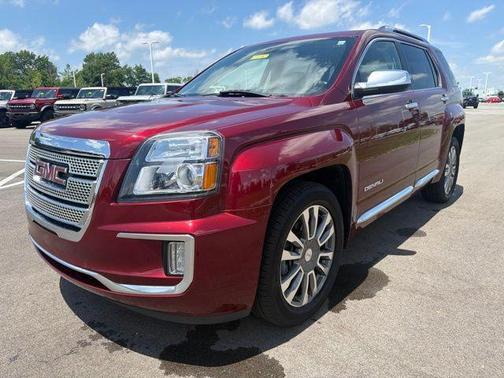 Crimson Red 2017 GMC Terrain Denali