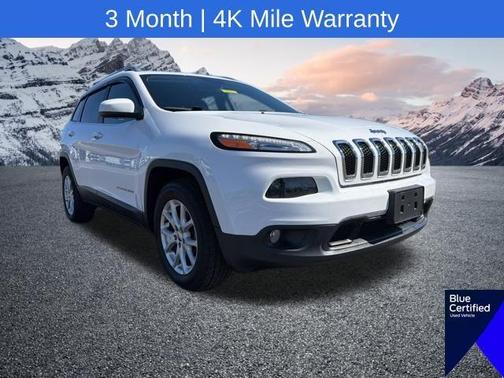 Bright White Clearcoat 2017 Jeep Cherokee Latitude