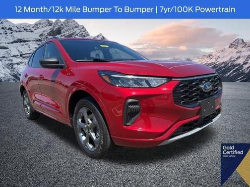Red Metallic 2024 Ford Escape ST-Line