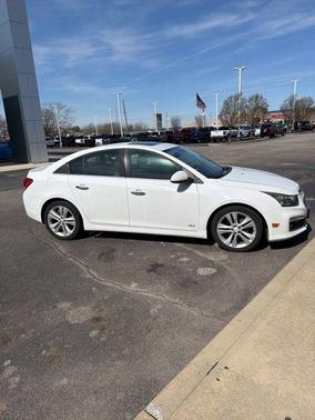 Summit White 2015 Chevrolet Cruze LTZ
