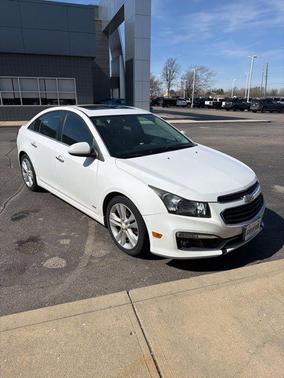Summit White 2015 Chevrolet Cruze LTZ