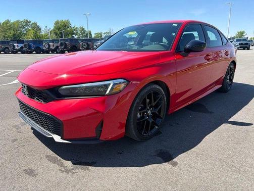 Red 2025 Honda Civic Sport