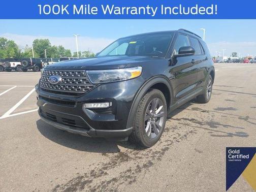 Black Metallic 2024 Ford Explorer XLT