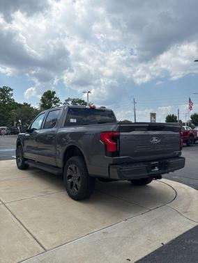 Gray Metallic 2025 Ford F-150 Lightning Flash