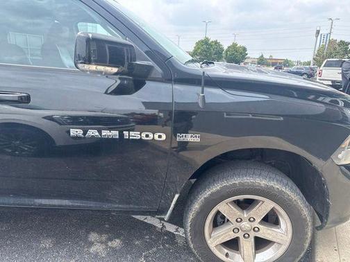 Black Clearcoat 2012 RAM 1500 Sport
