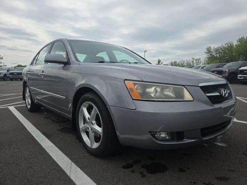Silver Blue 2008 Hyundai SONATA SE