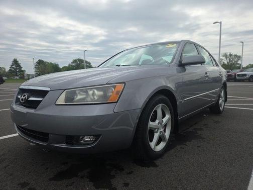 Silver Blue 2008 Hyundai SONATA SE
