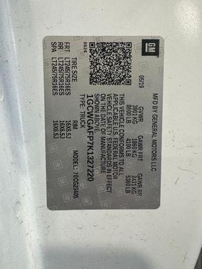 2019 Chevrolet Express 2500 Work Van