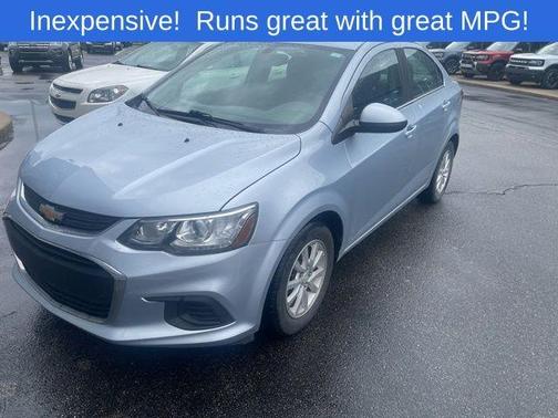 Arctic Blue 2017 Chevrolet Sonic LT
