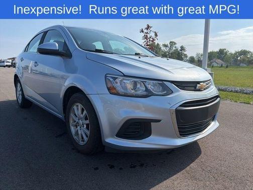 Arctic Blue 2017 Chevrolet Sonic LT