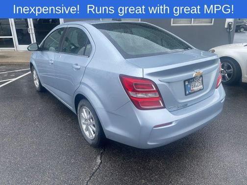 Arctic Blue 2017 Chevrolet Sonic LT
