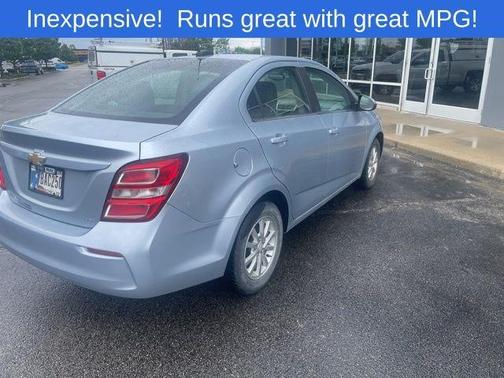 Arctic Blue 2017 Chevrolet Sonic LT