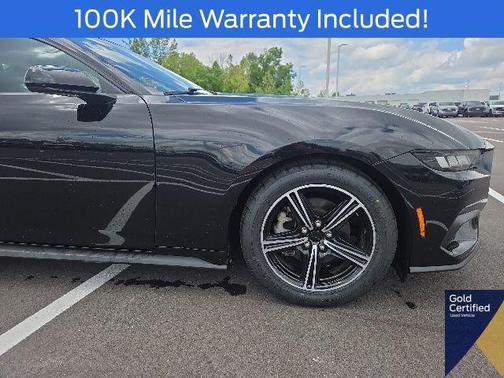 Shadow Black 2024 Ford Mustang EcoBoost Premium