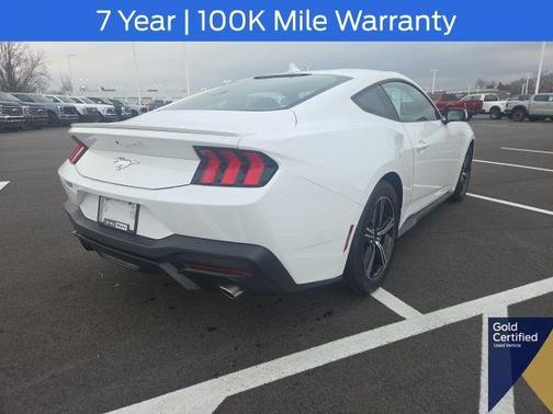 Oxford White 2025 Ford Mustang EcoBoost Premium