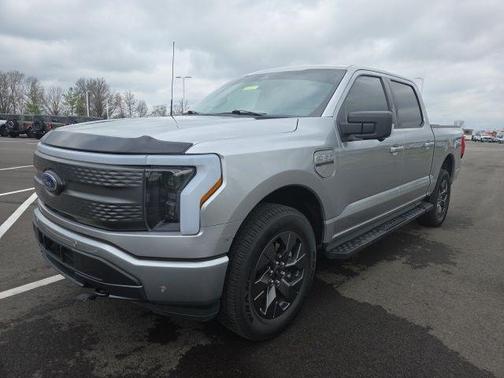 Iconic Silver Metallic 2023 Ford F-150 Lightning XLT
