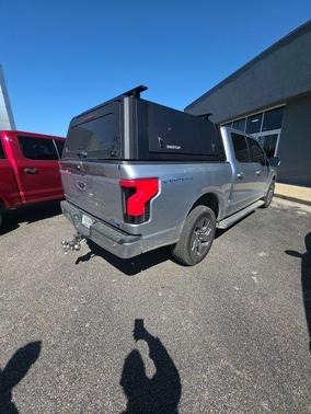 Iconic Silver Metallic 2023 Ford F-150 Lightning XLT