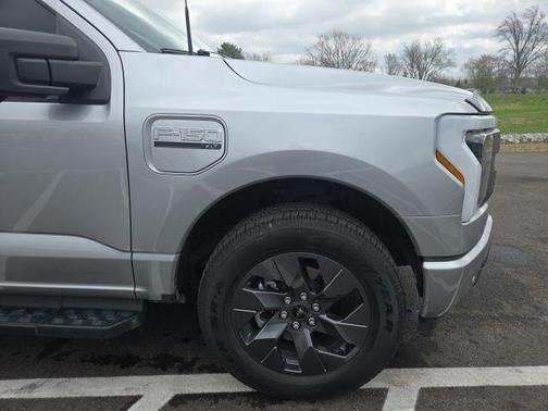 Iconic Silver Metallic 2023 Ford F-150 Lightning XLT
