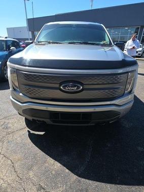 Iconic Silver Metallic 2023 Ford F-150 Lightning XLT