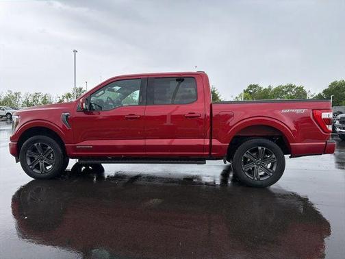 Red Metallic 2023 Ford F-150 Lariat