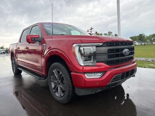 Red Metallic 2023 Ford F-150 Lariat