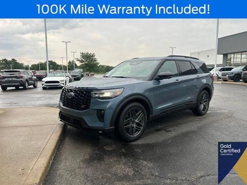 Vapor Blue 2026 Ford Explorer ST