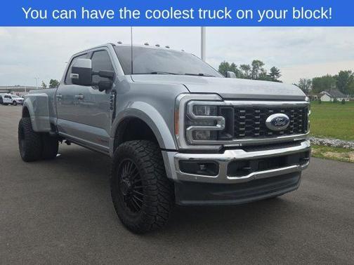 Iconic Silver Metallic 2023 Ford F-450 Lariat