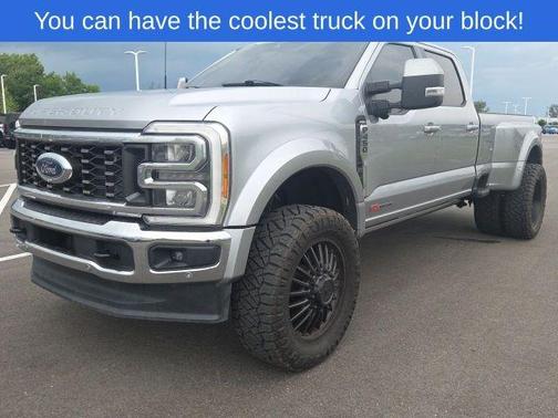 Iconic Silver Metallic 2023 Ford F-450 Lariat
