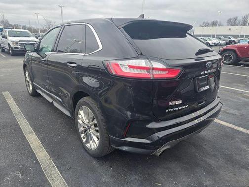Black Metallic 2021 Ford Edge Titanium
