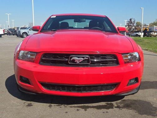 Red 2010 Ford Mustang V6