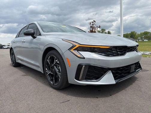 Gray 2025 Kia K5 GT-Line