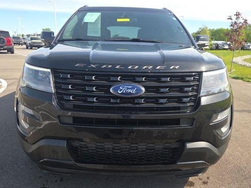 Shadow Black 2017 Ford Explorer sport