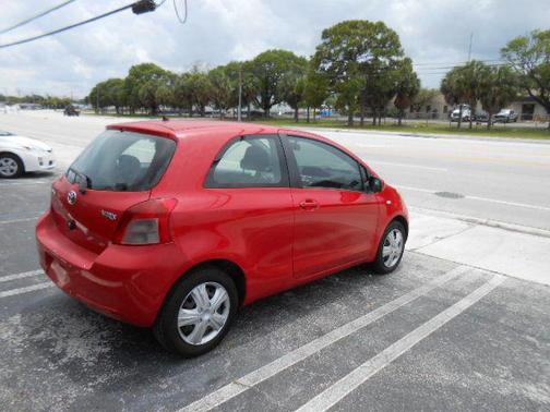 RED 2008 Toyota Yaris Base