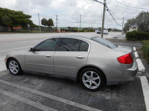 SILVER 2004 INFINITI G35 Base
