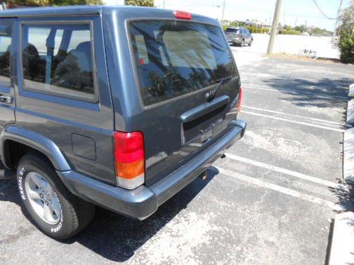 BLUE 2001 Jeep Cherokee Sport