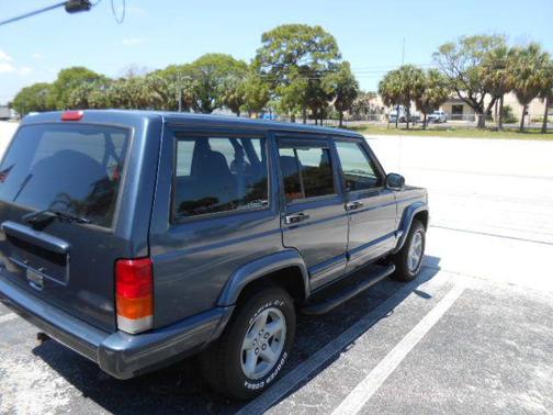 BLUE 2001 Jeep Cherokee Sport