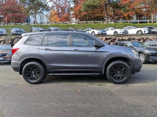 Gray 2019 Honda Passport Touring AWD 4dr SUV