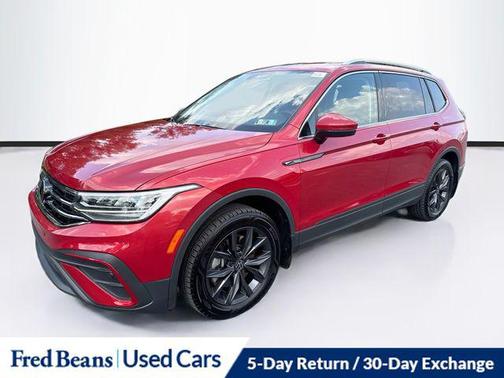 Kings Red Metallic 2022 Volkswagen Tiguan 2.0T SE 4MOTION