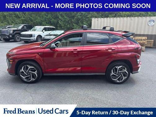 Ultimate Red Metallic 2025 Hyundai KONA N Line S