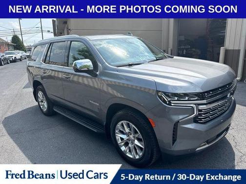 Satin Steel Metallic 2021 Chevrolet Tahoe Premier