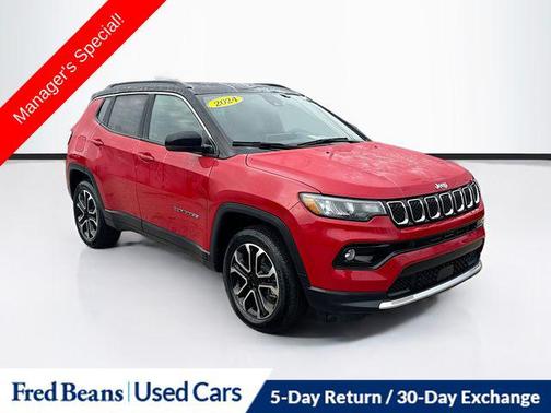 Black Clearcoat 2024 Jeep Compass Limited