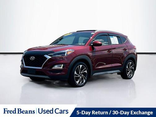 Gemstone Red 2020 Hyundai TUCSON Sport