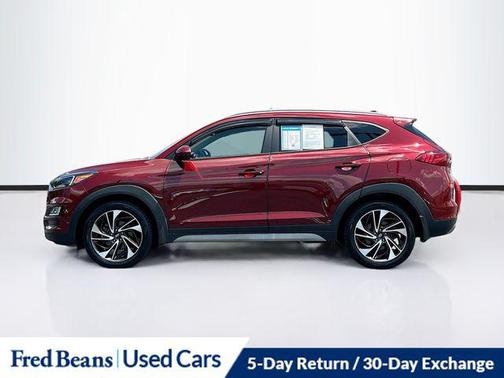 Gemstone Red 2020 Hyundai TUCSON Sport