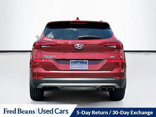 Gemstone Red 2020 Hyundai TUCSON Sport