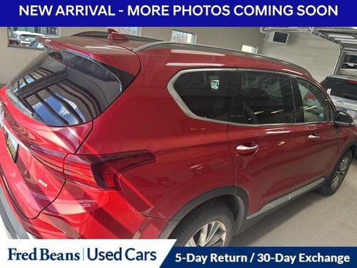Scarlet Red 2019 Hyundai SANTA FE Ultimate 2.4