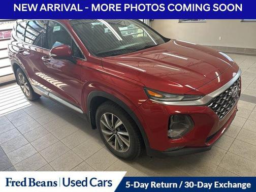 Scarlet Red 2019 Hyundai SANTA FE Ultimate 2.4