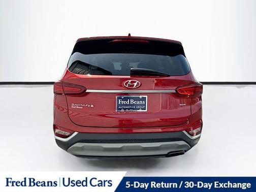Scarlet Red 2019 Hyundai SANTA FE Ultimate 2.4