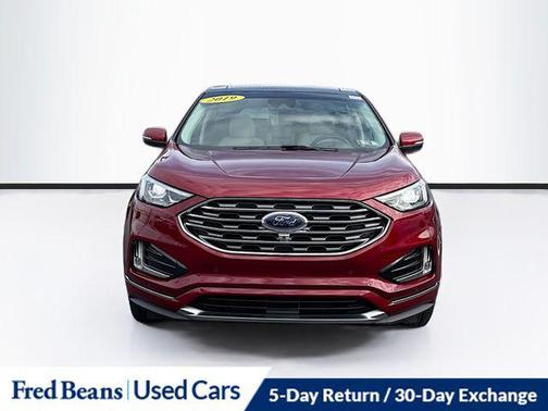 Ruby Red 2019 Ford Edge Titanium